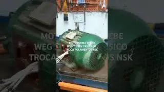 ROLAMENTOS JÁ TROCADO DO MOTOR WEG  7 1/2CV TRIFÁSICO