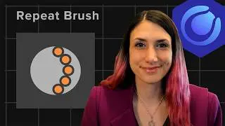 C4D 3D Modeling EP94 Repeat Brush for sculpting Zippers and Stitches and More!
