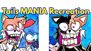 Friday Night Funkin' Secret History Tails - MANIA Recreation / Sonic (FNF Mod/Hard)