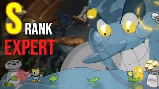 Cuphead DLC: *FINAL BOSS* S-Rank Expert Mode Bossfight (Chef Saltbaker)