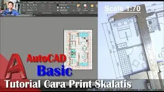 AutoCAD Cara Print Skalatis Di Model Dan Layout Tutorial Bahasa Indonesia