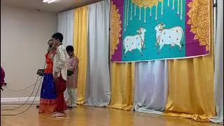 Daiwik performance at sankranthi festival event at shiddhi vinayaka temple on jan13,2024