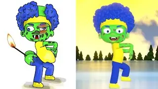 Funny Drawing Meme | Zombie Dance with New D Billions Heros | Crazy Meme