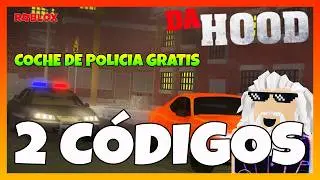 ✅2 CÓDIGOS NUEVOS de 👊 DA HOOD 👊 Coche policía gratis + money 👊 Roblox 2024 👊 EMiLiOR