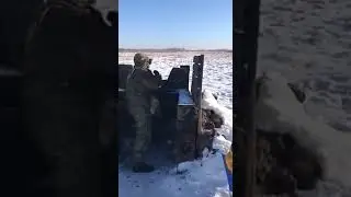Армейский мат на стрельбище