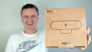 Logitech Brio 4k Webcam Unboxing - The Best Webcam in 2019 💪