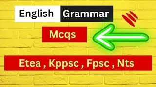 Top 30 English grammar MCQs |English grammar |Etea, kppsc, Nts