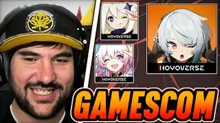 PUTUPAU REACTS to the HOYOVERSE TRAILERS from GAMESCOM 2023 (Genshin, Honkai, ZZZ)