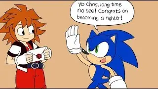 Sonic Congratulates Sora to Smash