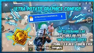 🔥ULTRA POTATO GRAPHICS LIKE CONFIG NO LAG⚡ - BoomBaam YT | Pubg Lag Fix |
