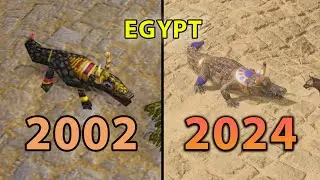 22 YEARS LATER... Age of Mythology Retold EGYPTIAN UNITS GRAPHICS COMPARISON - EGYPTIAN UNITS