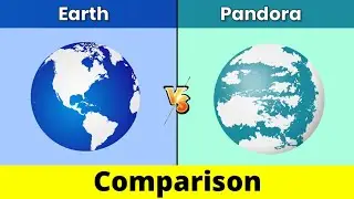 Earth vs Pandora | Pandora vs Earth | Earth | Pandora | Avatar | Navi |  Comparison | Data Duck