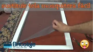 👉👉Cómo Cambiar Tela Mosquitera Fácilmente