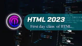 HTML Introduction video  || first day  HTML || 2023 || #shorts #html  #webdevelopment2023