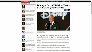 Disney's Devastating $3.5 Billion Theme Park Loss!