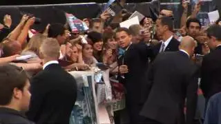 Leonardo DiCaprio unveils Inception at UK premiere