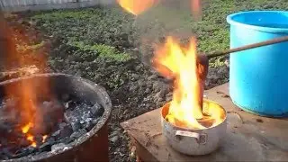 How to properly harden a 9ХС axe at home!