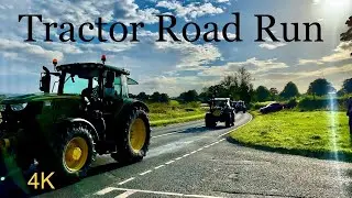 Charity Tractor Road Run Higham Lancashire