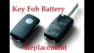VW Remote Key Battery Replacement Quick & Easy 2018