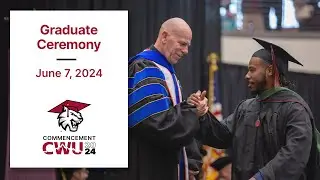 CWU Commencement - Graduate Hooding Ceremony