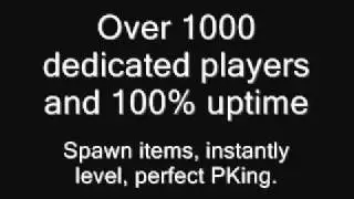 AMAZING RUNESCAPE PRIVATE SERVER - PERFECT PKING - SPAWN ITEMS - 1,000+ PLAYERS
