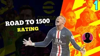 Road to 1500 Rating Part #1 | Pes 2021 gameplay 
