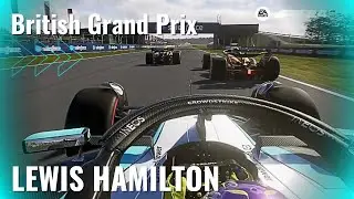 F1 24 Gameplay | British Grand Prix - Lewis Hamilton