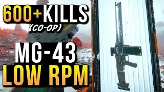 Helldivers 2 | Lowest Fire Rate MG-43 - Gameplay Hardest Difficulty (No Commentary)