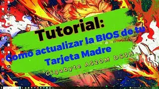 Como actualizar la bios de mi PC Gigabyte DS3H (Tutorial)