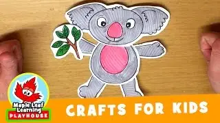 Koala Craft for Kids | Maple Leaf Learning Playhouse