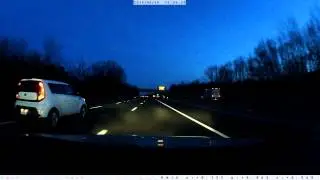 Testing out new dashcam. Night time. Watch in 1080p!