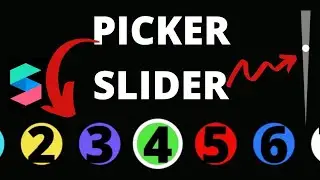 How to Make Picker and Slider UI in Spark ar |