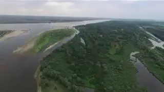 Ахтуба. Парашкина протока при сбросе воды 7800 куб. м.  в сек
