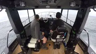 Cabin footage onboard Matt Watson’s Stabicraft 2750