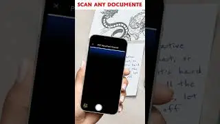 Convert photo to pdf file on iPhone 