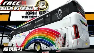 SHARE ‼️PART 3 KODENAME  SR3 PANORAMA XHD || BUSSID 4.2