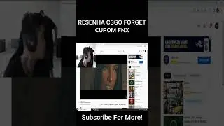 RESENHA CSGO FORGET CUPOM FNX