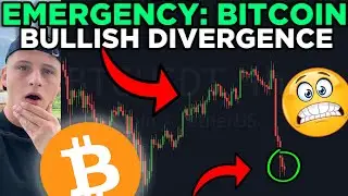 EMERGENCY: BITCOIN BULLISH DIVERGENCE RIGHT NOW!! REVERSAL IMMINENT!!!