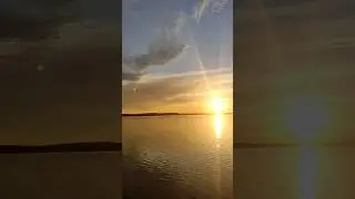на лодке на закате👍🥰 #душакарелии#природа#красота