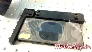 IPHONE X Back Glass Replacement Sunshine Laser Gun 