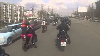 Открытие мотосезона 2014 в Самаре