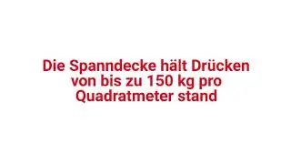 Spanndecke schützt vor unerwarteten Unfällen - Vecta Design