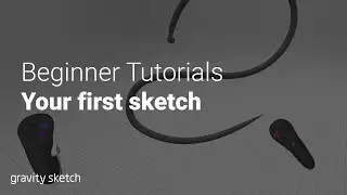 Your first sketch in Gravity Sketch