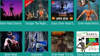 Siren Head Granny,Escape The Night,Scary Siren Head,Siren Head,Gran Siren,Baldi's Basics Siren Head