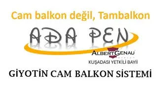 Cam balkon değil tambalkon   A'dan Z'ye tambalkon
