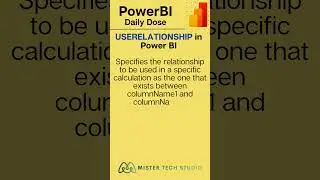 USERELATIONSHIP in Power BI | PowerBI Desktop | #powerbi #daxfunctions #powerbishorts