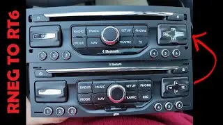 RNEG to RNEG2 RT6 upgrade (navigation / headunit & screen) 🔧