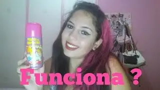 Testando: Tinta em spray para cabelo