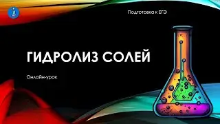Гидролиз солей