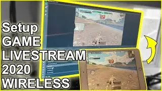 Setup Live Streaming Mobile Game Wireless | Screen Link Elgato